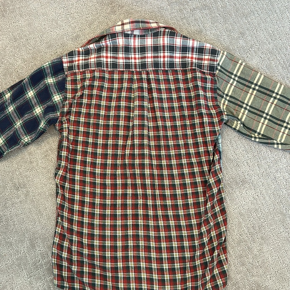 Vintage Pattern Block Flannel - image 2